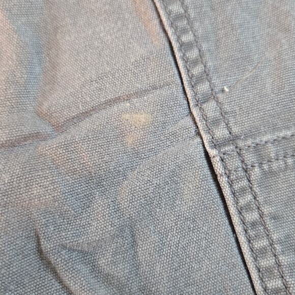 Carhartt 5 Pocket Relaxed Fit Rugged Flex Canvas Pants in Gravel Size 40x30 - Picture 7 of 9